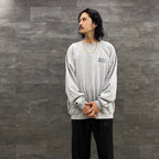 CREW NECK SWEAT SHIRT -TYPE 2- #GRAY [23FWE-WMC-SS02]