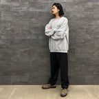 CREW NECK SWEAT SHIRT -TYPE 2- #GRAY [23FWE-WMC-SS02]