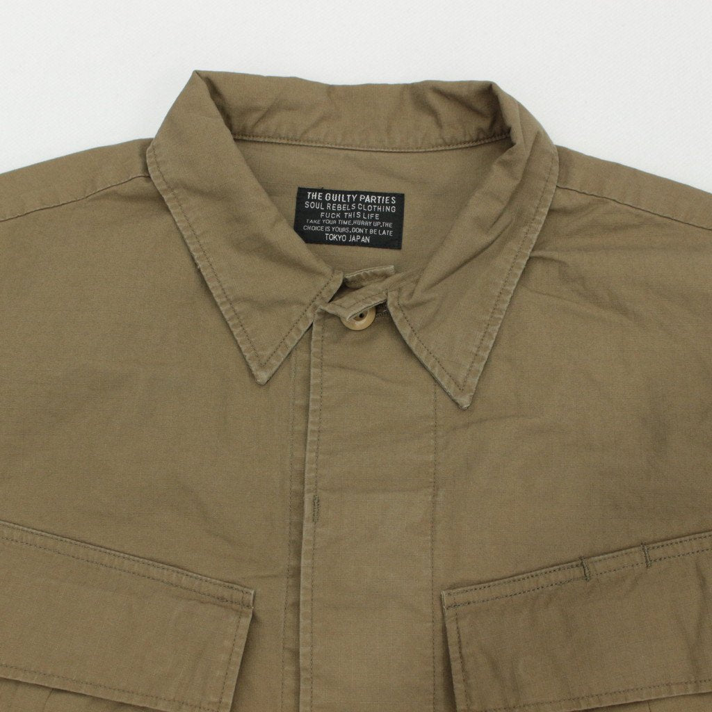 FATIGUE JACKET #BEIGE [23FWE-WMO-ML01]