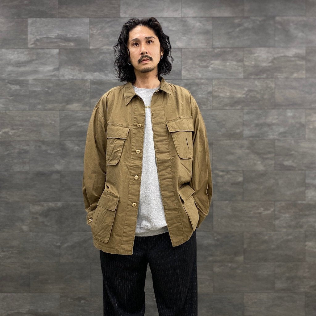 FATIGUE JACKET #BEIGE [23FWE-WMO-ML01]