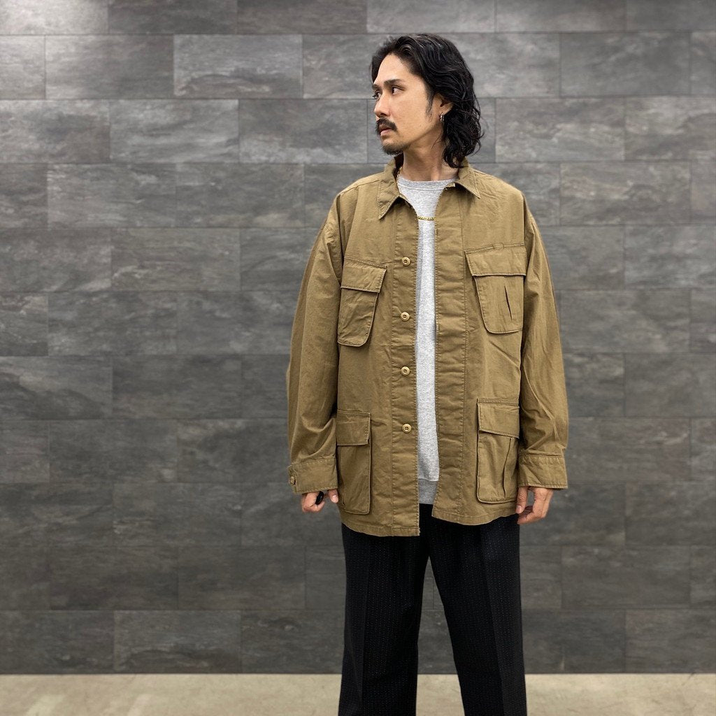 FATIGUE JACKET #BEIGE [23FWE-WMO-ML01] _ WACKO MARIA | ワコマリア