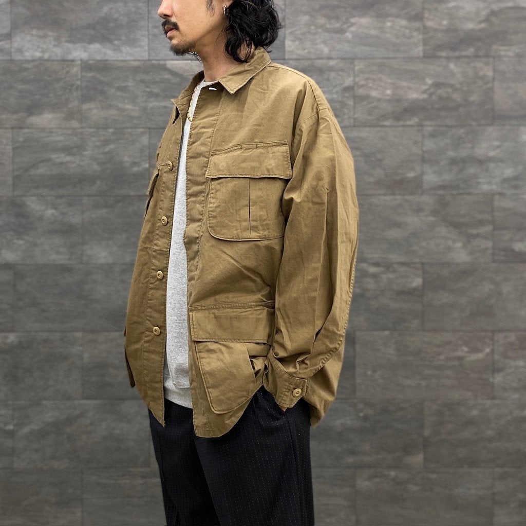 FATIGUE JACKET #BEIGE [23FWE-WMO-ML01]