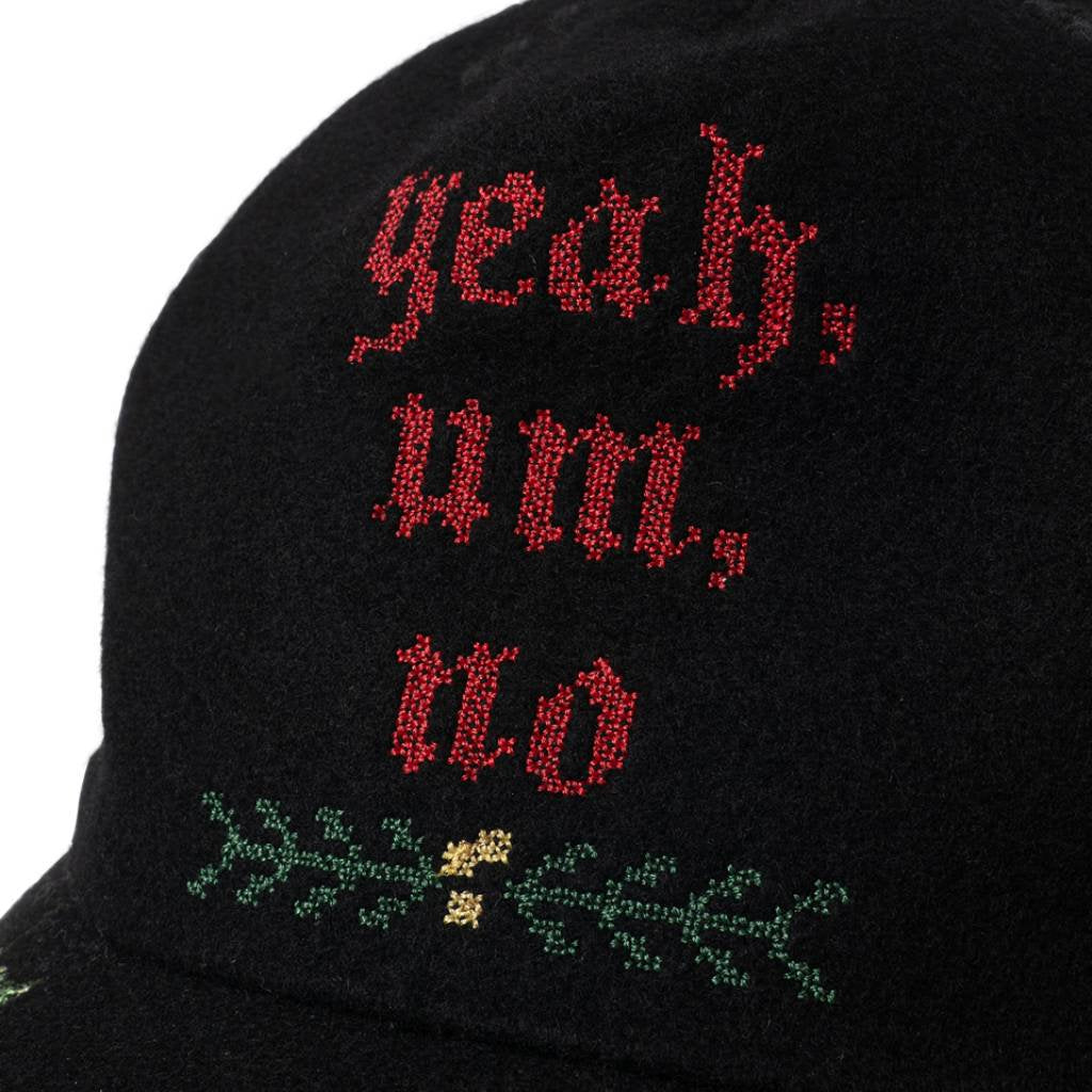 花朵十字繡帽#海軍藍 [SC2320-CP02]