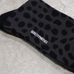 豹紋襪#灰色 [24SS-WMA-SO03]