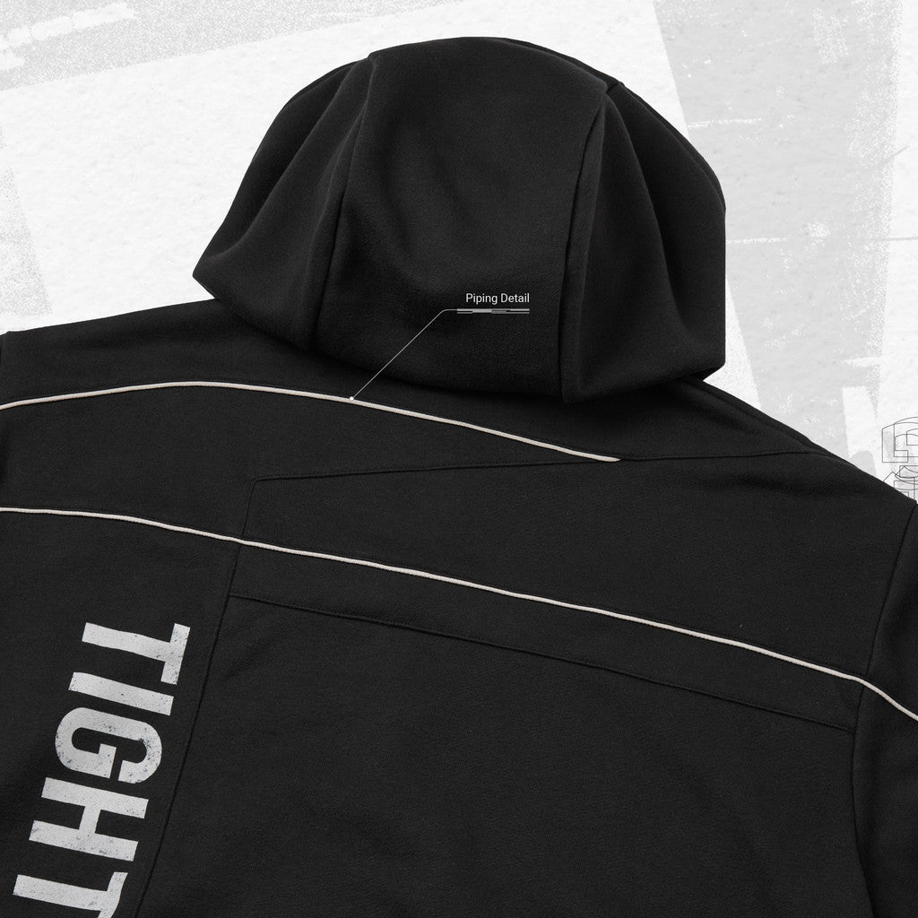 TBPR | “GMT-01H”雙標誌連帽衫 #BLACK [GOOPI-23AW-DEC-TBPR-02]