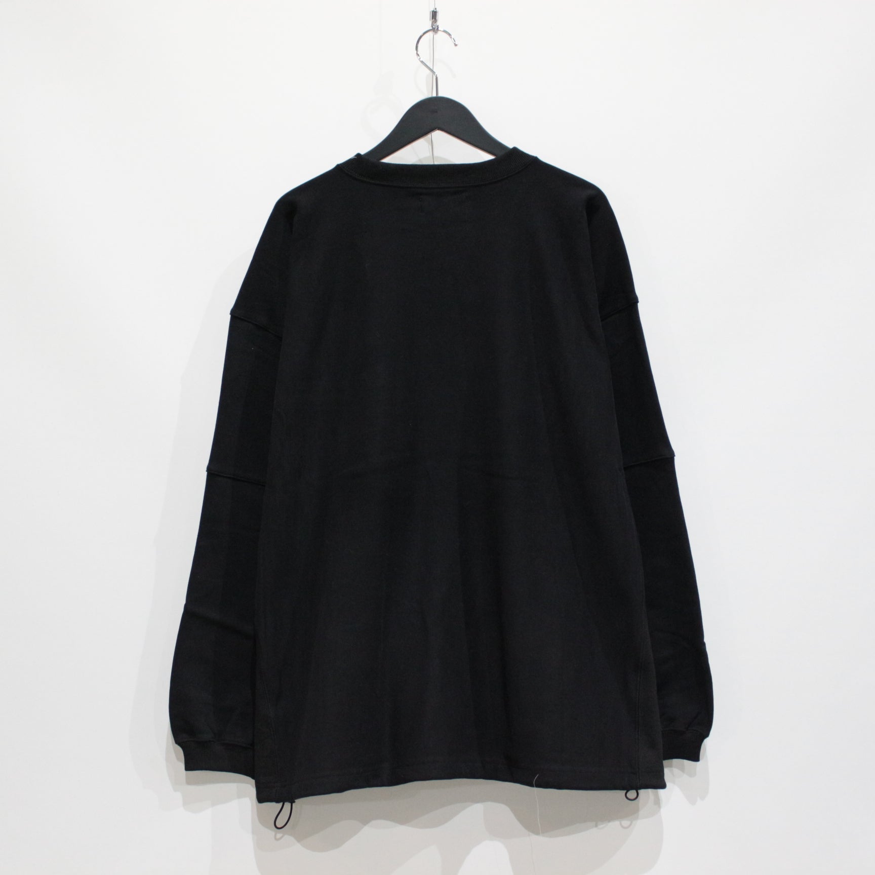 假日圓領衛衣 #黑色 [23FW-SW05]