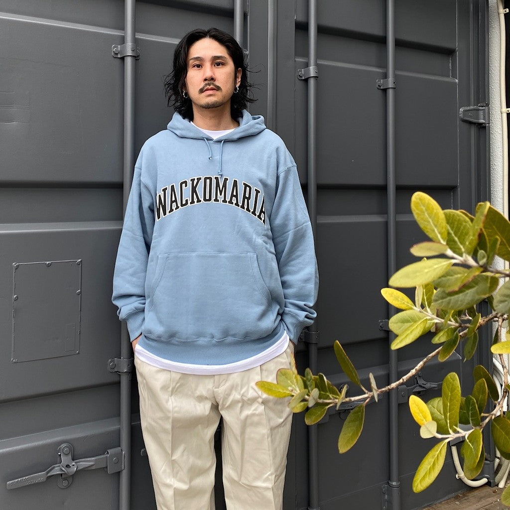 MIDDLE WEIGHT PULLOVER HOODED SWEAT SHIRT -TYPE 1- #BLUE [24SS-WMC-SS12]
