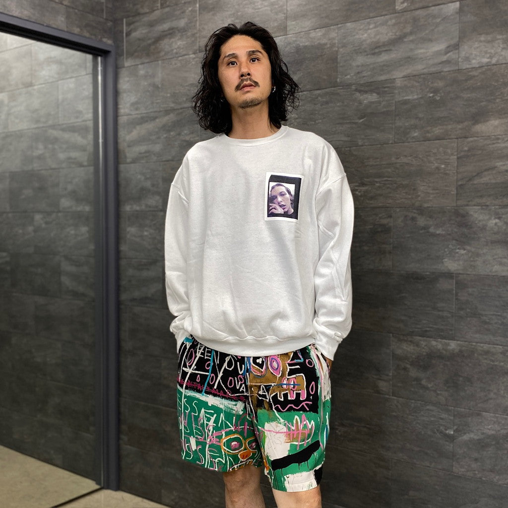 JEAN-MICHEL BASQUIAT | HAWAIIAN SHORTS -TYPE 4- #ONE [BASQUIAT-WM-HI20]