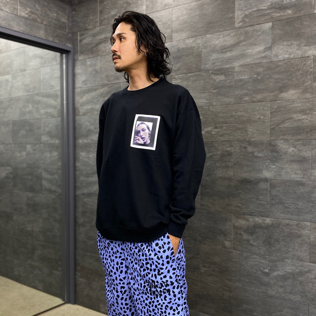GRAMICCI | LEOPARD TRACK PANTS #PURPLE [GRAMICCI-WM-TP01]