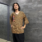 BLACKEYEPATCH | LEOPARD DABO SHIRT #BROWN [BEP-WM-DB02]