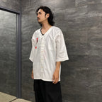 BLACKEYEPATCH | DABO SHIRT #WHITE [BEP-WM-DB01]