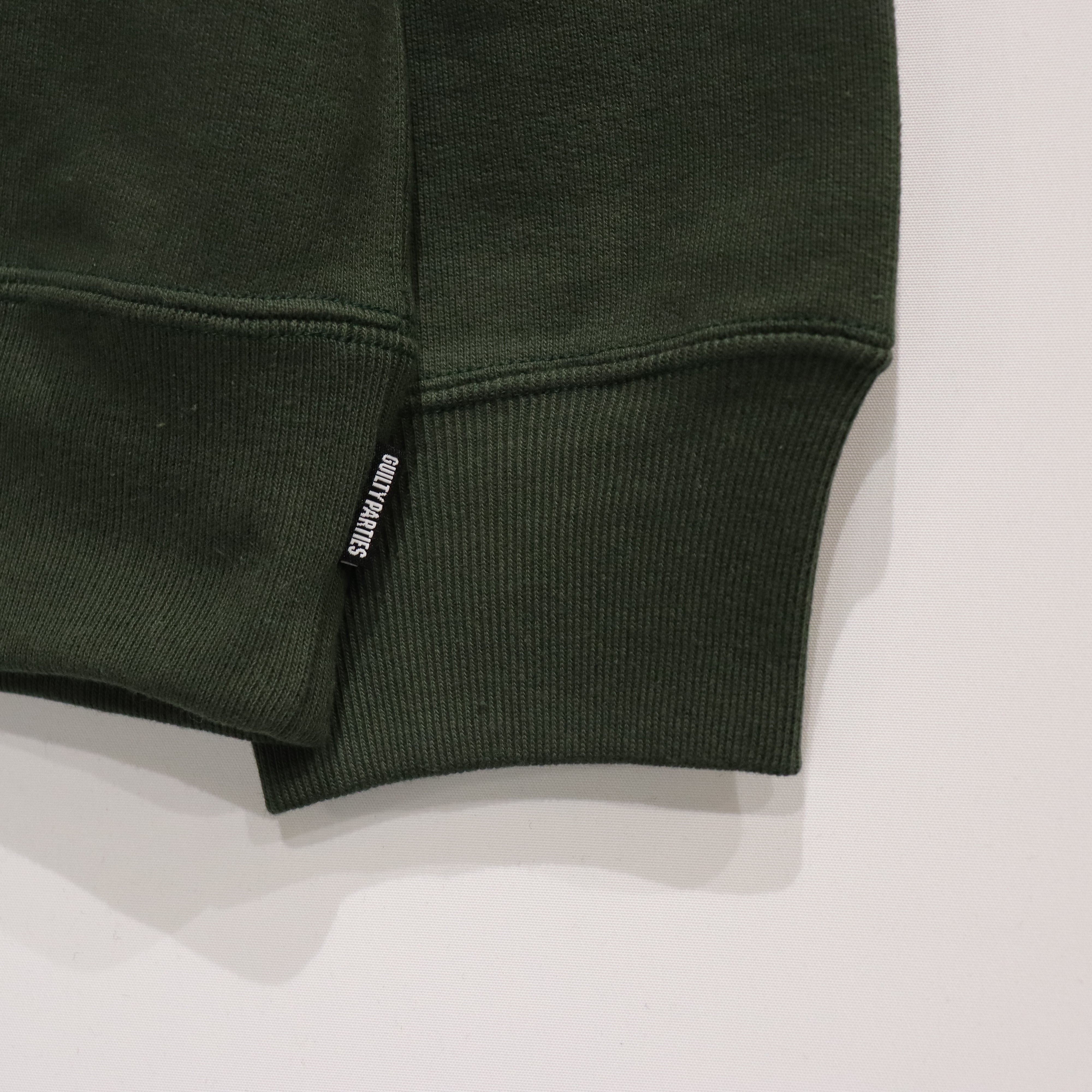 HEAVY WEIGHT CREW NECK SWEAT SHIRT -TYPE 3- #GREEN [23FW-WMC-SS06