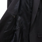 SINGLE BREASTED JACKET -TYPE 1- #BLACK [23FW-WMO-SU01]