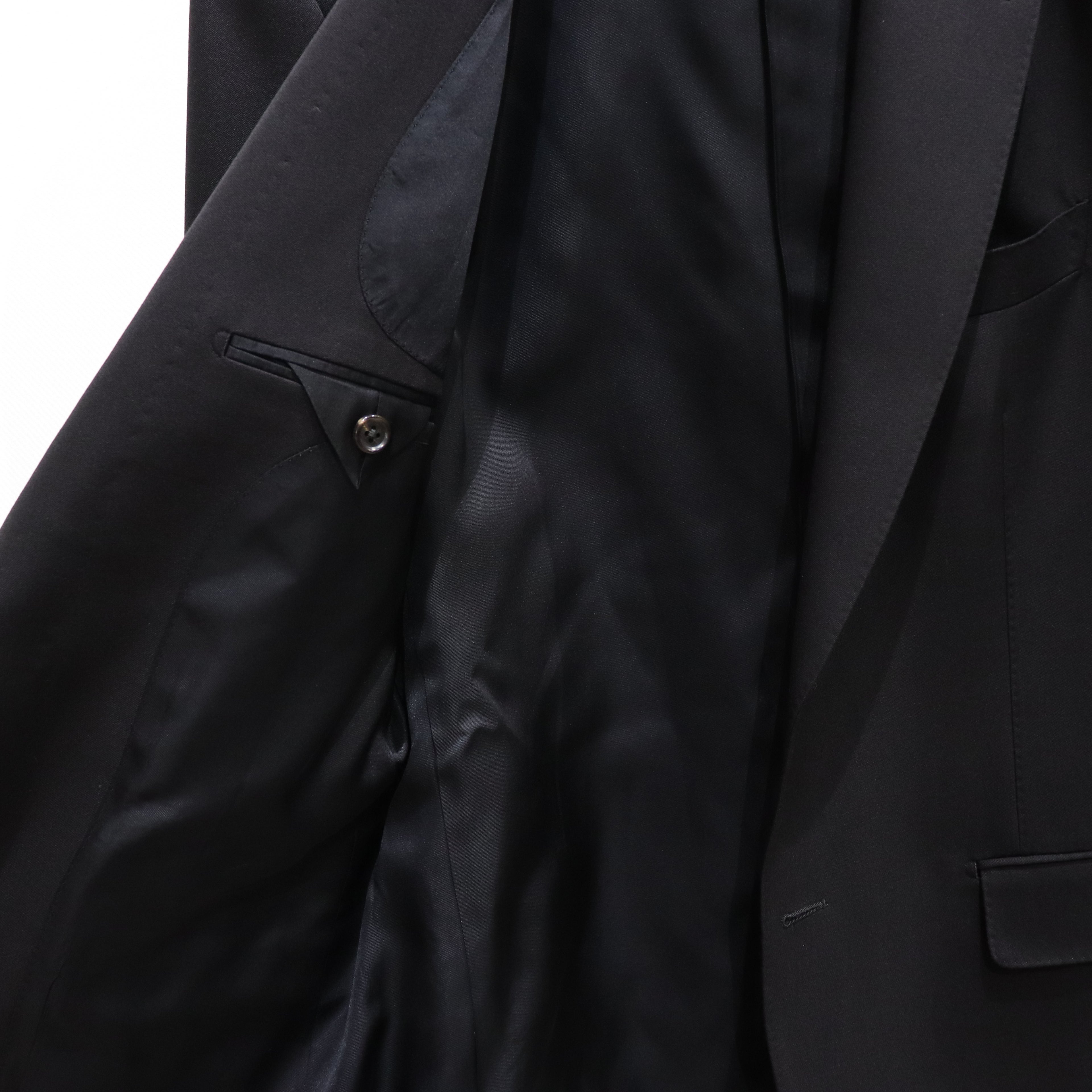 SINGLE BREASTED JACKET -TYPE 1- #BLACK [23FW-WMO-SU01]