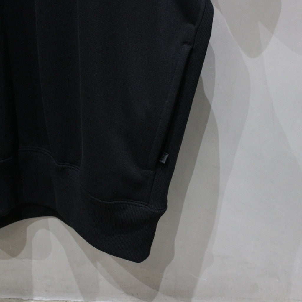 高科技衛衣圓領短袖 #黑色 [BE-51024]