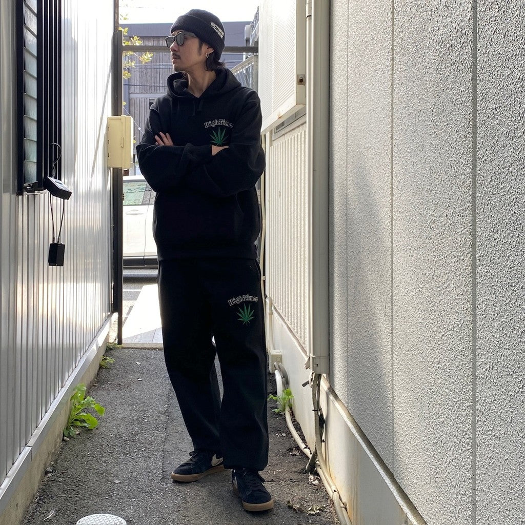 HIGHTIMES | 重型運動褲 - 類型 2- #BLACK [HIGHTIMES-WM-SP03]