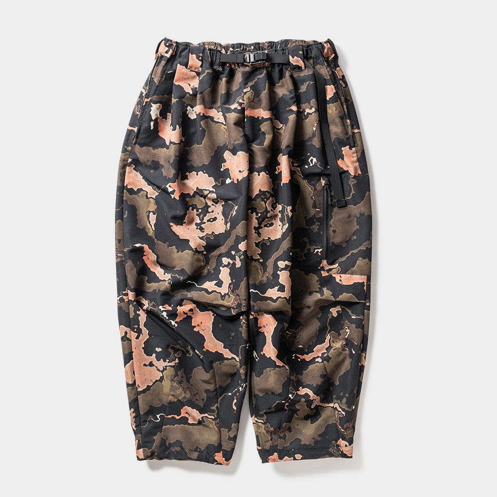 RIPSTOP BALLOON CARGO PANTS #ORANGE CAMO [SS24-B01]