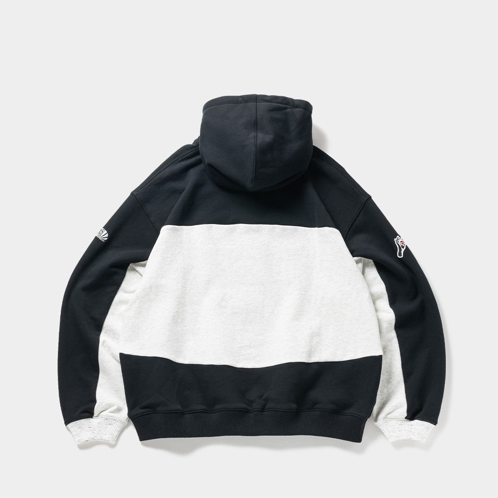 TBKB | FOCKER HOODIE #BLACK/ASH [FW23-TBKB08]