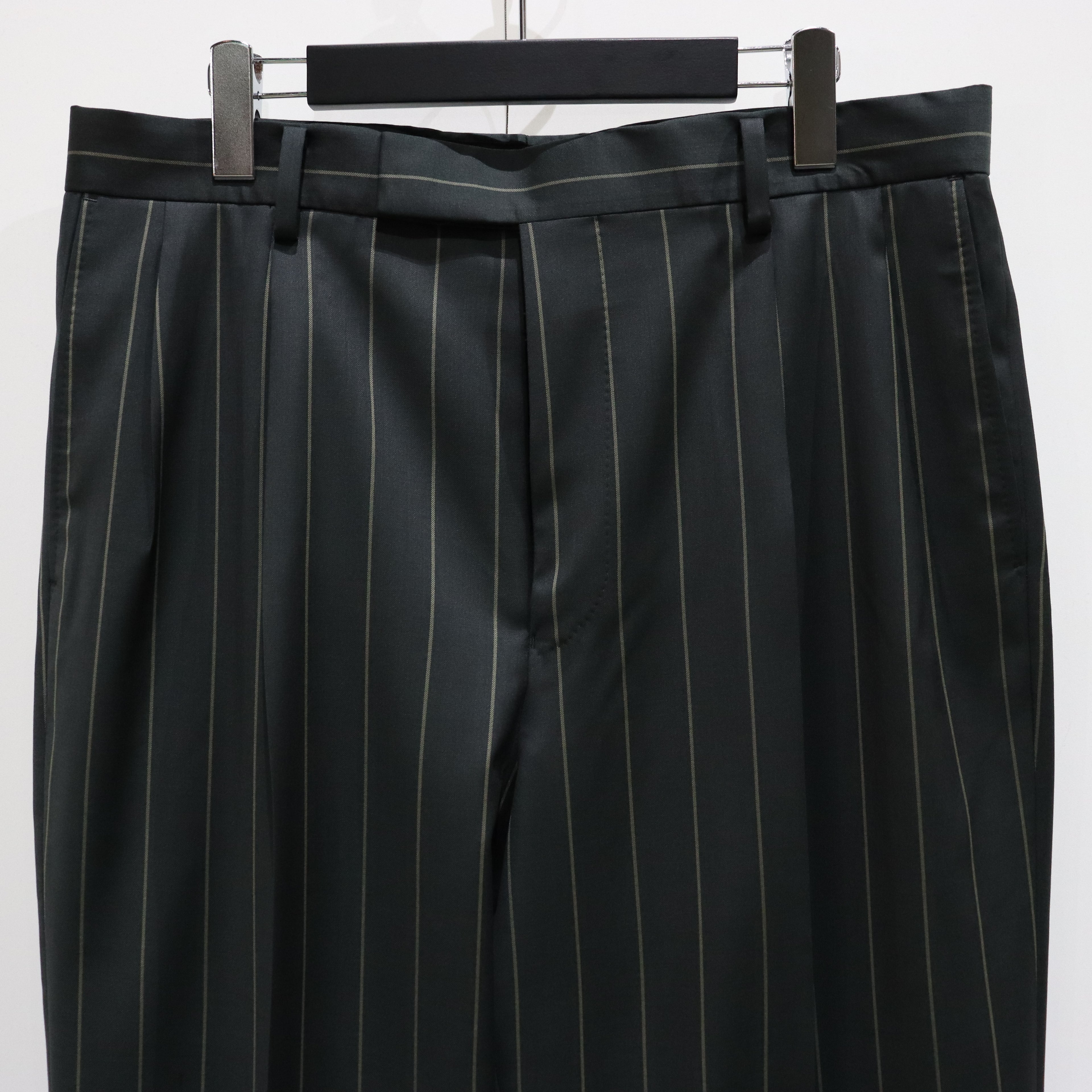 DOUBLE PLEATED TROUSERS #D-KHAKI [23FW-WMP-TR27]