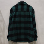 FLANNEL REGULAR COLLAR SHIRT -TYPE 2- #GREEN [24SSE-WMS-RC02]