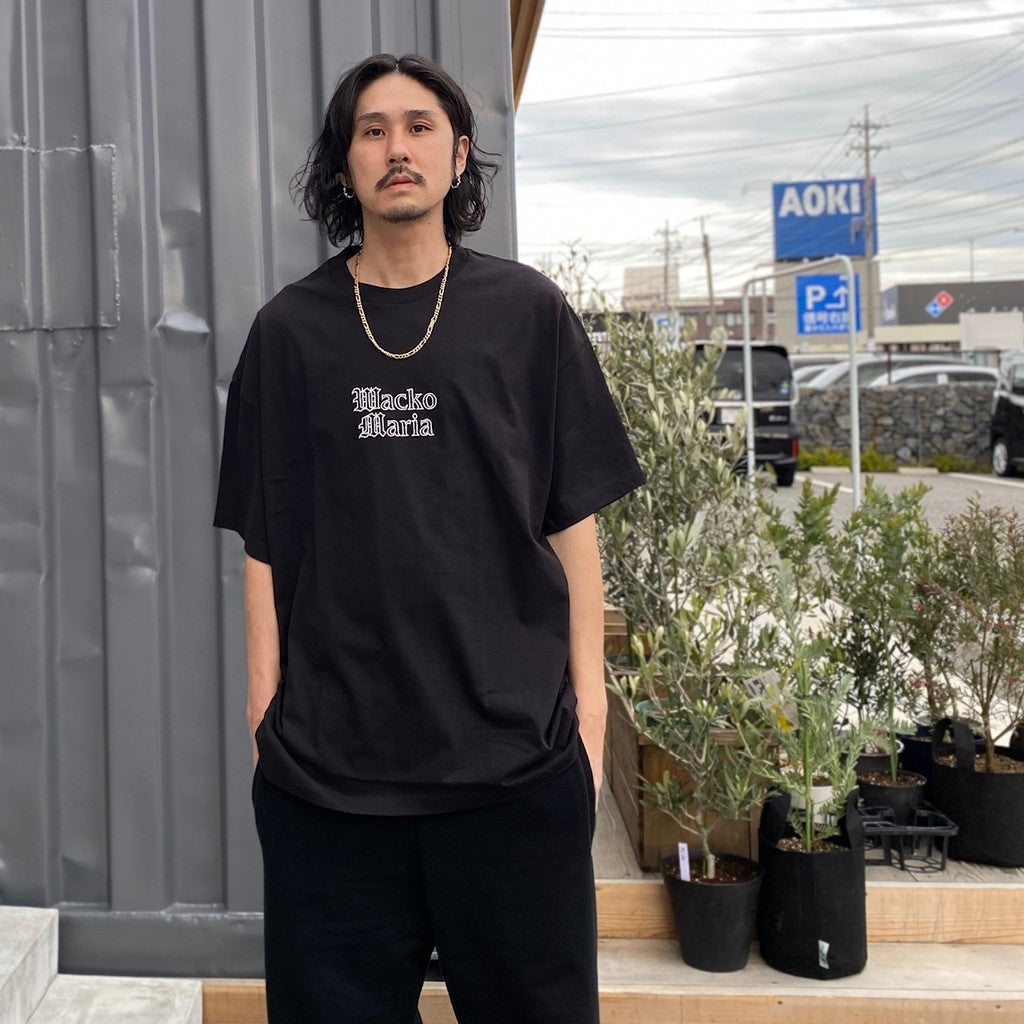 TIM LEHI | CREW NECK T-SHIRT -TYPE 1- #BLACK [24SS-WMT-TEE04]