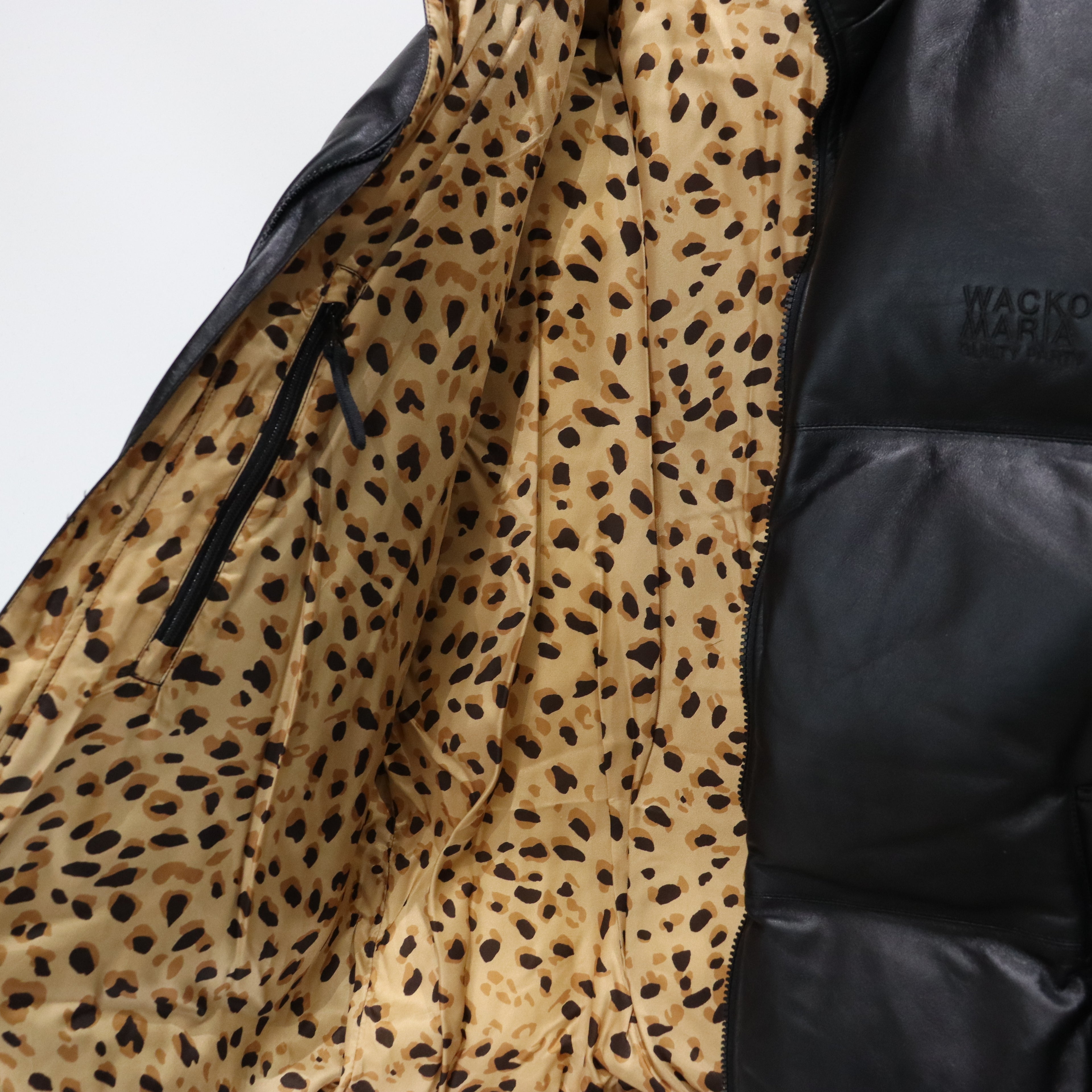 LEATHER DOWN JACKET -B- -TYPE 2- #BLACK [23FW-WMO-OD03]