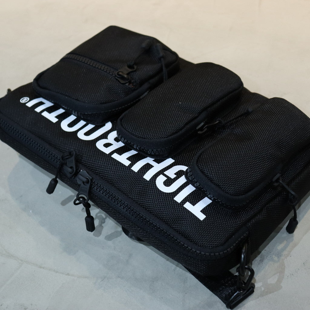 TRIPLE POCKET SACOCHE #BLACK [FW23-A03]