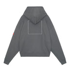 CAV EMPT EMBROIDERY ZIP HOODY #CHARCOAL [CES25CS05]