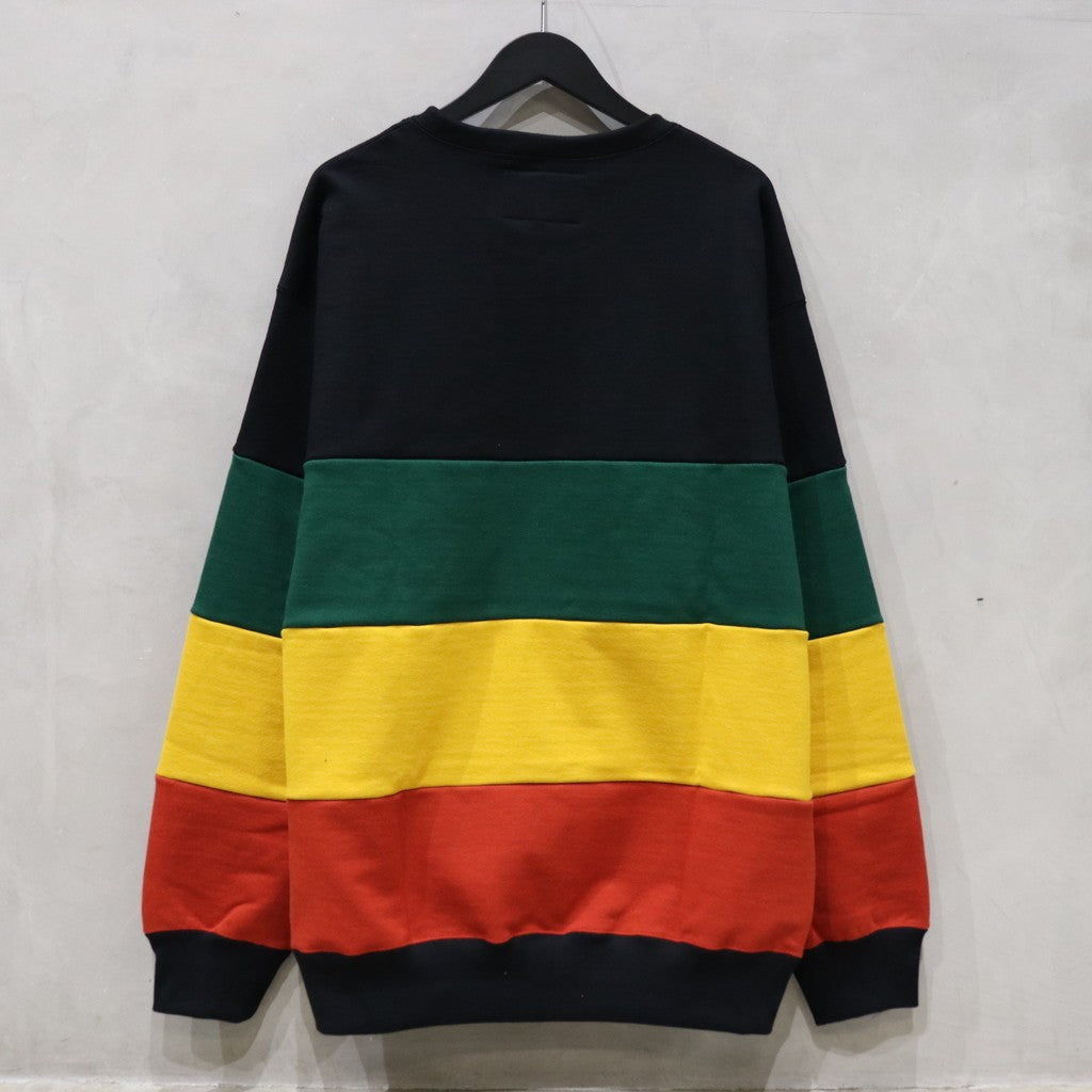 HEAVY WEIGHT CREW NECK SWEAT SHIRT -TYPE 4- #BLACK [24SS-WMC-SS11]