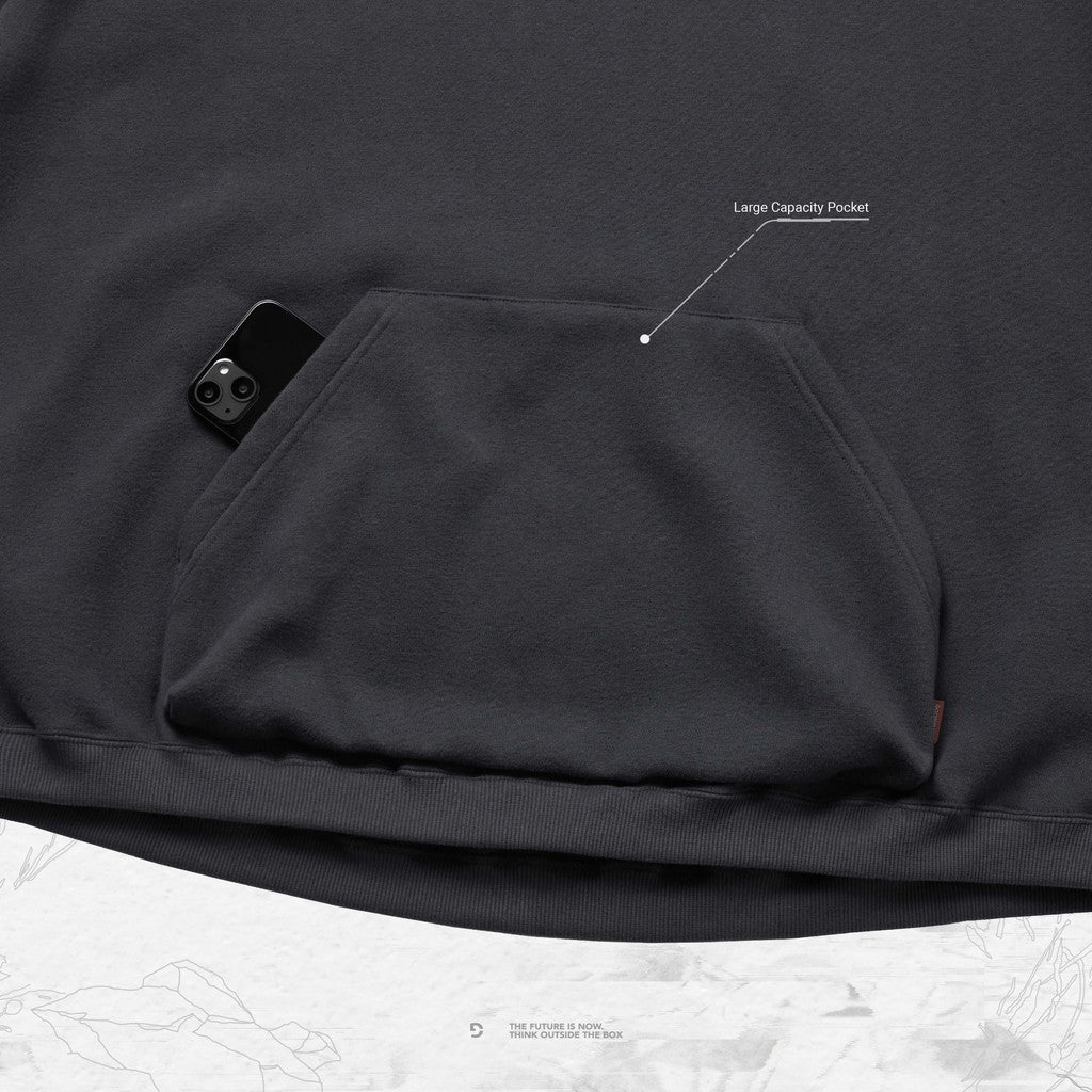 「G7-H1」陰影漆連帽衫#IRON [GOOPI-23AW-OCT-03]