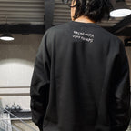 JIRO KONAMI | 圓領運動衫 - 類型 2 - #BLACK [JIROKONAMI-WM-SS02]