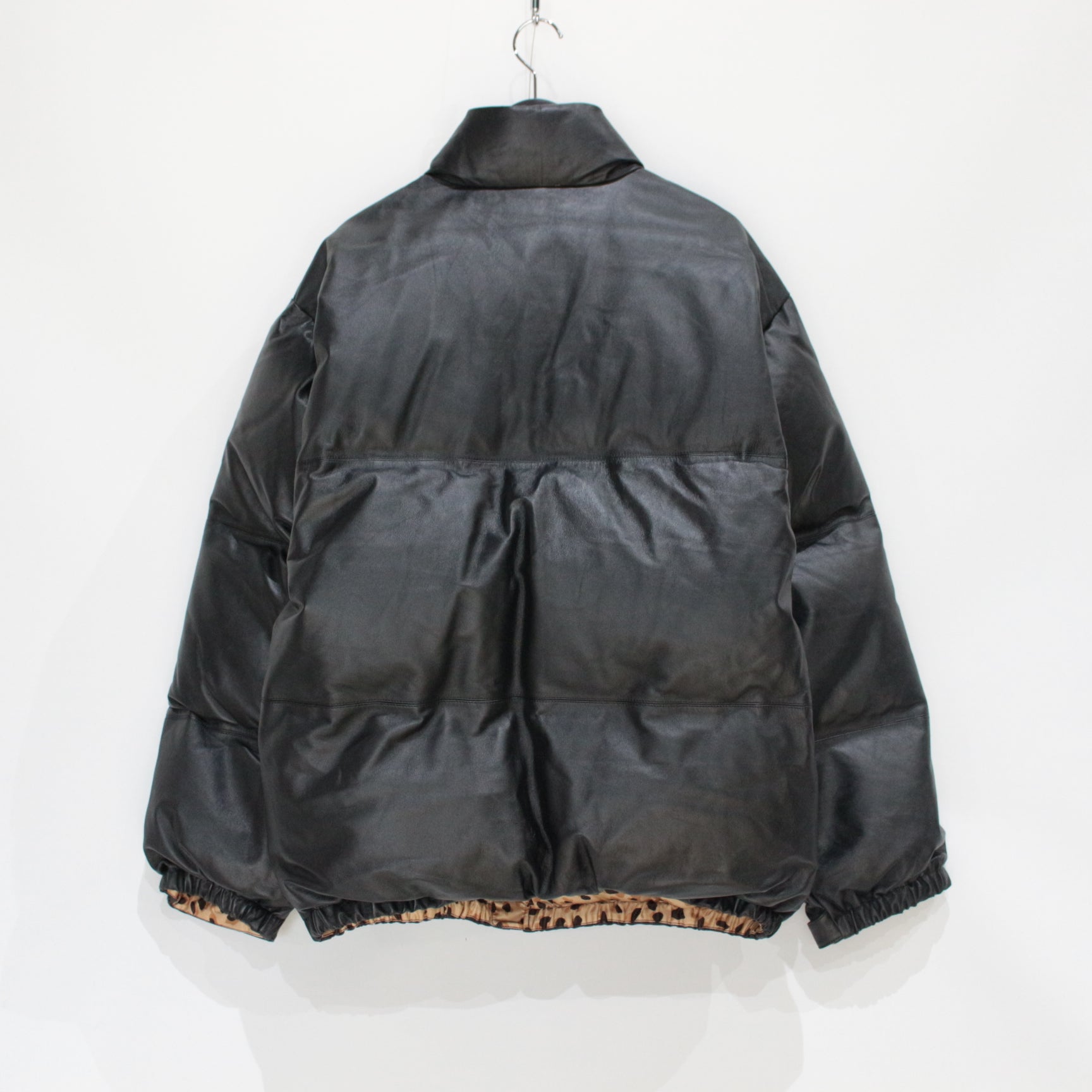 LEATHER DOWN JACKET -B- -TYPE 2- #BLACK [23FW-WMO-OD03]