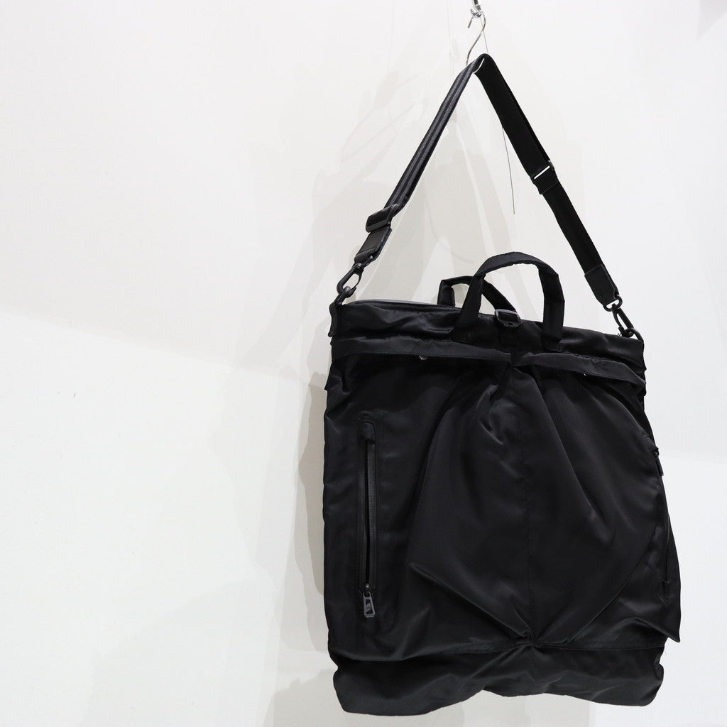 RECYCLE TWILL 3WAY HELMET #BLACK [FRT33232B0001]