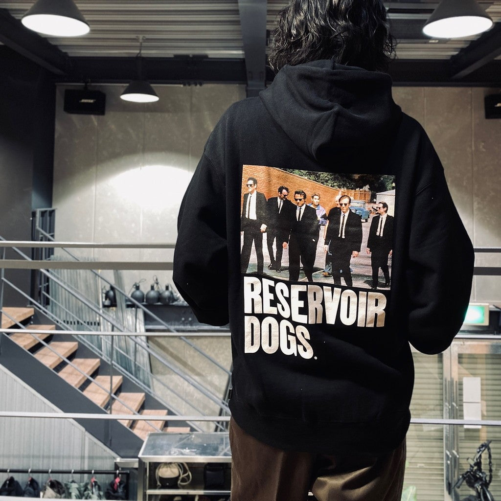 水庫狗 | 中等重量套頭連帽運動衫 #黑色 [RD-WM-SS01]