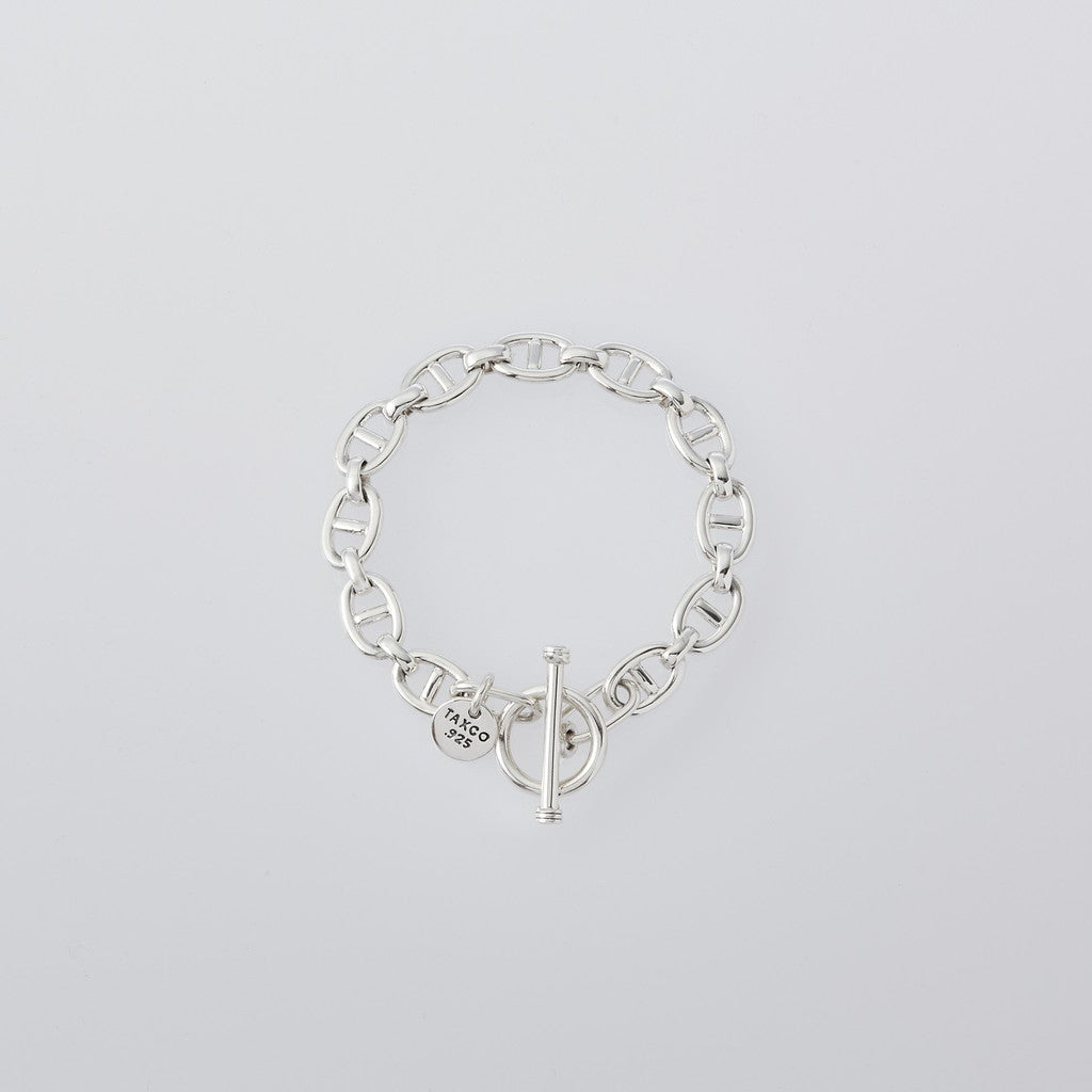 Anchor Link Bracelet -10mm- #SILVER [XOB102]