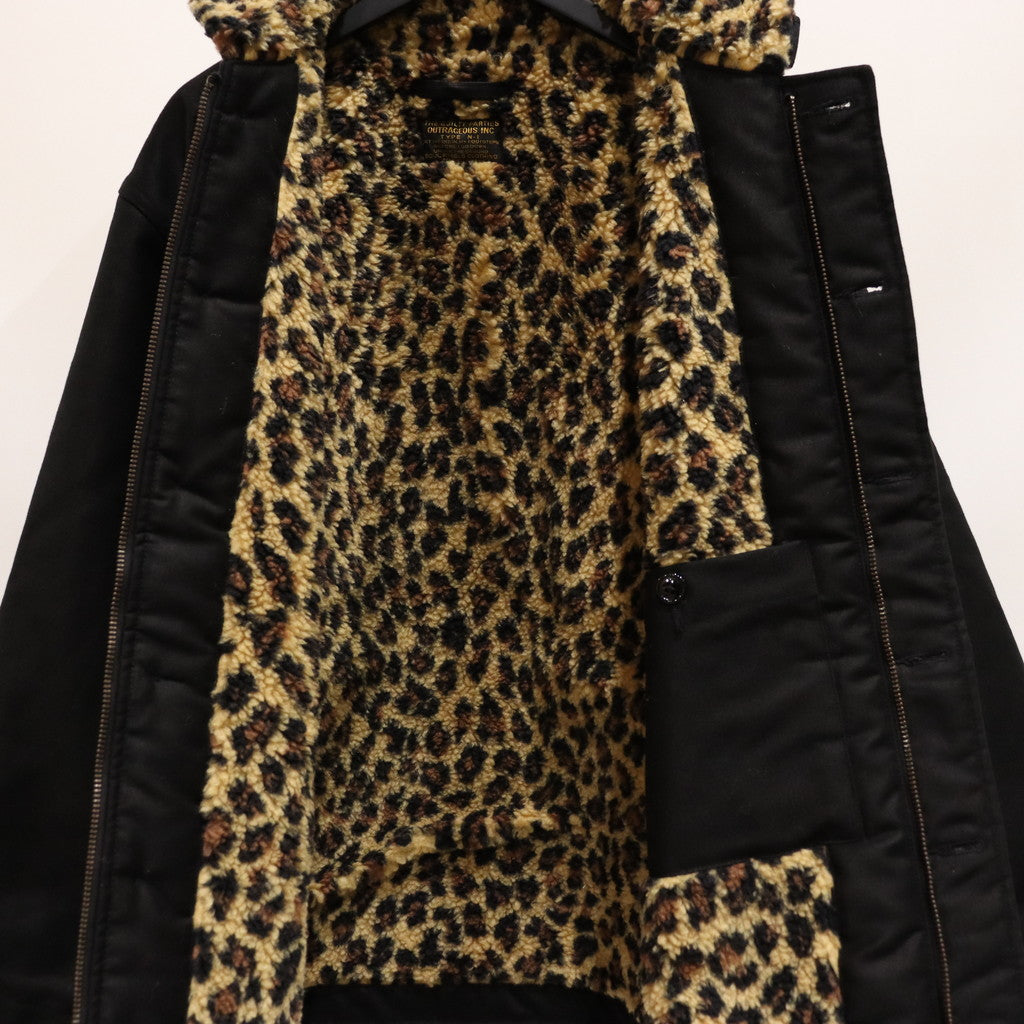 N-1 甲板外套 -B- -型號 3- #黑色 [23FW-WMO-ML16]