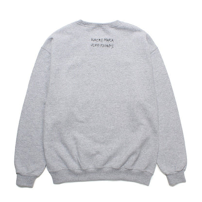 JIRO KONAMI | CREW NECK SWEAT SHIRT - TYPE 1 - #GRAY [JIROKONAMI-WM-SS01]