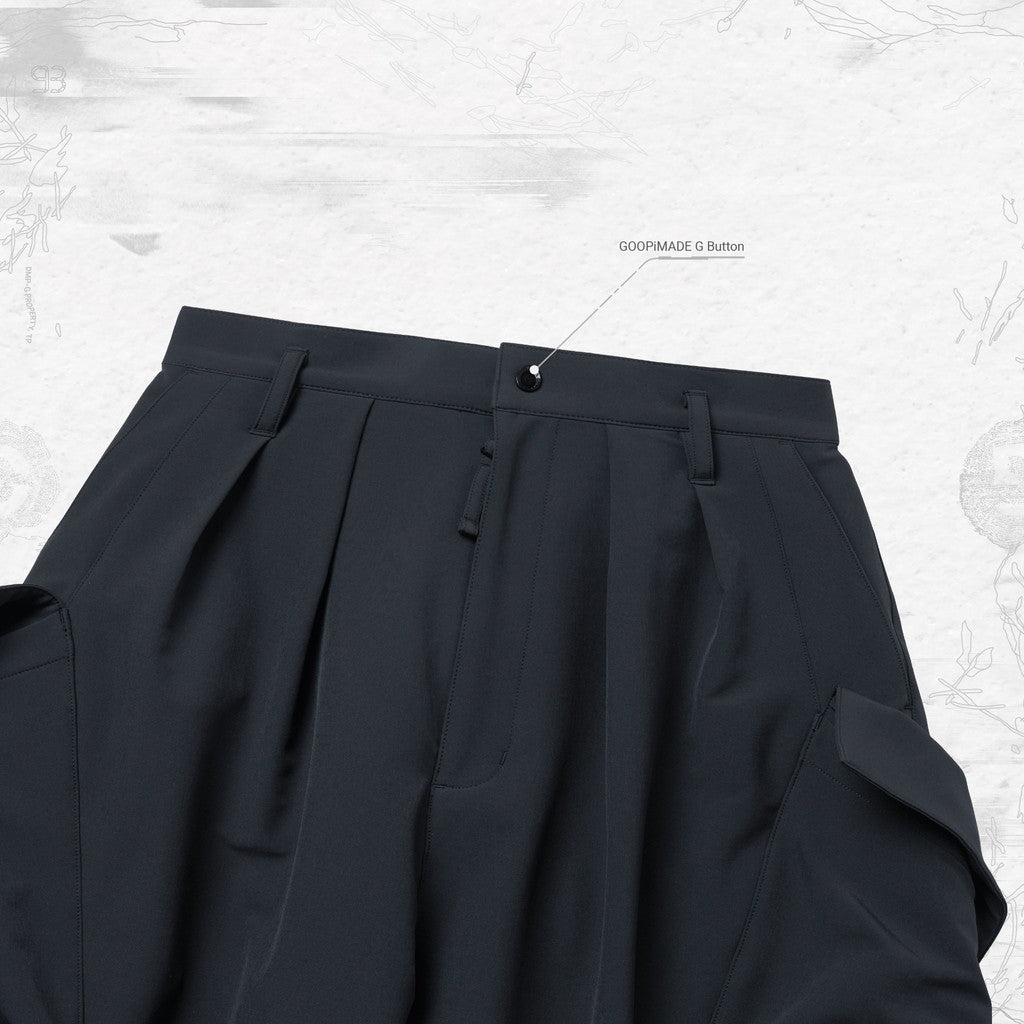 Exs-P1 "Exoskeleton" Big Utility Pants #SHADOW [GOOPI-23AW-DEC-01]
