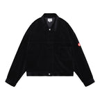 CORD TRUCKER JACKET #BLACK [CES24JK19]