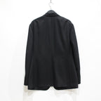 SINGLE BREASTED JACKET -TYPE 1- #BLACK [23FW-WMO-SU01]