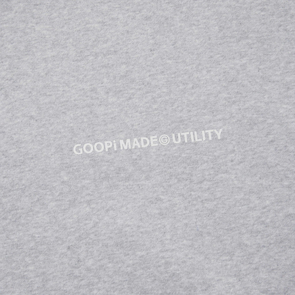 "G7-H1" 陰影漆連帽衫 #GRAY [GOOPI-23AW-OCT-03]