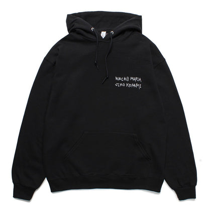 JIRO KONAMI | PULLOVER HOODED SWEAT SHIRT - TYPE 1 - #BLACK [JIROKONAMI-WM-SS05]