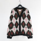 YEAH UM NO 針織開襟衫#黑色 [SC2320-KN07]