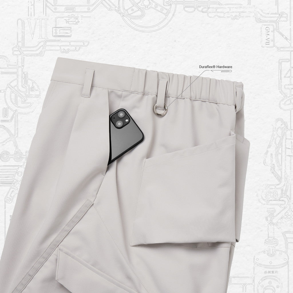 「G7-P1」 Zettabyte 4D Utility Pants #BONE [GOOPI-23AW-OCT-01]