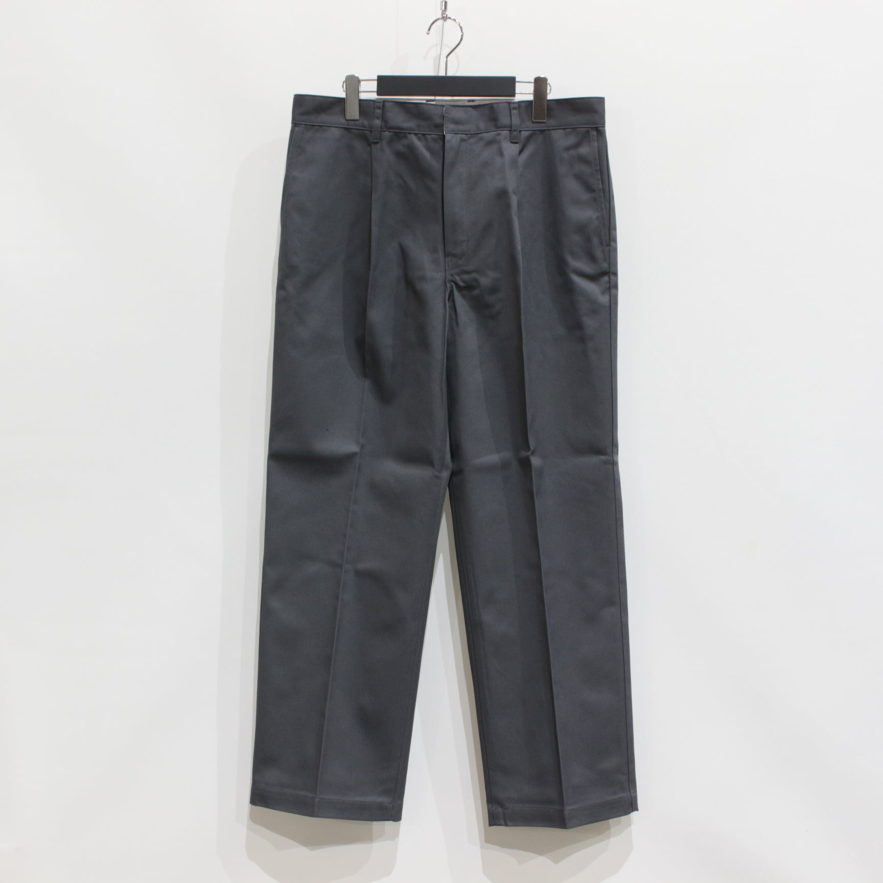 DICKIES | PLEATED TROUSERS #CHARCOAL [DICKIES-WM-PT14]