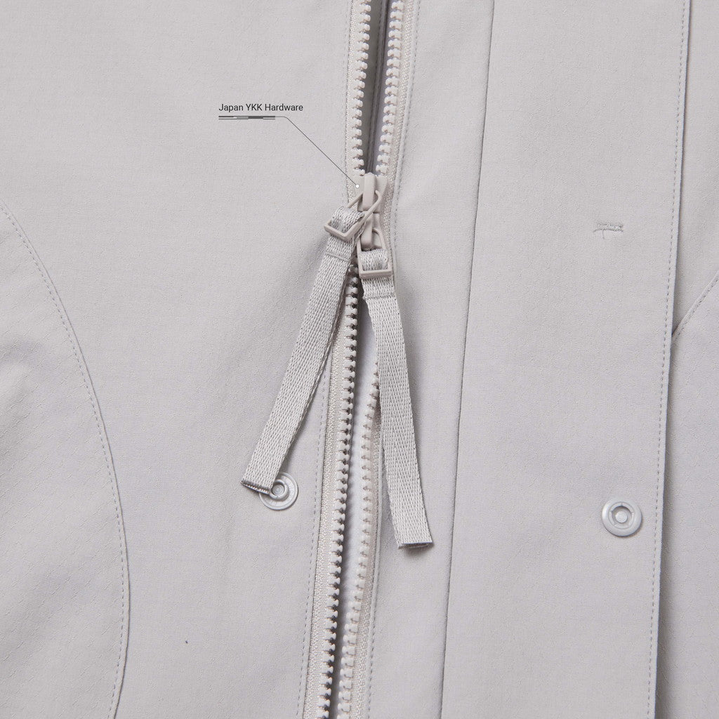 TBPR | “GMT-03J” 3D 切割屏蔽外套#淺灰 [GOOPI-23AW-DEC-TBPR-03]