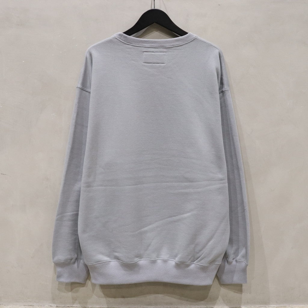 中等重量圓領運動衫 - 類型 2- #灰色 [24SS-WMC-SS15]