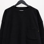 假日圓領衛衣 #黑色 [23FW-SW05]