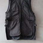 繩網長背心 #CHARCOAL [FSU10241U0001]