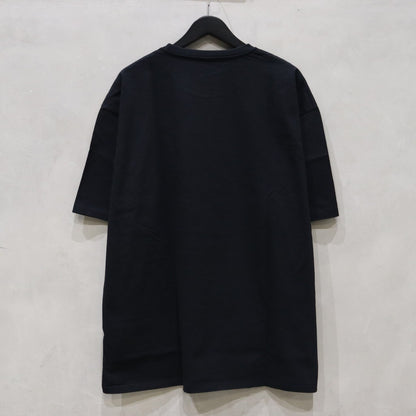 WASHED HEAVY WEIGHT CREW NECK T-SHIRT -TYPE 3- #BLACK [24SS-WMT-WT03]